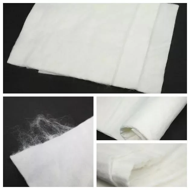 Material geosintético Tela geotextil no tejida PET 0