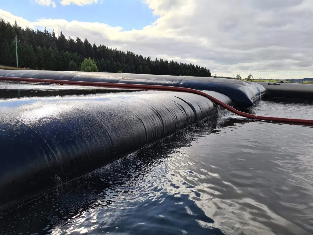 Tubos de geotextil tejidos Pp de alta resistencia para proyectos de dragado marino 0