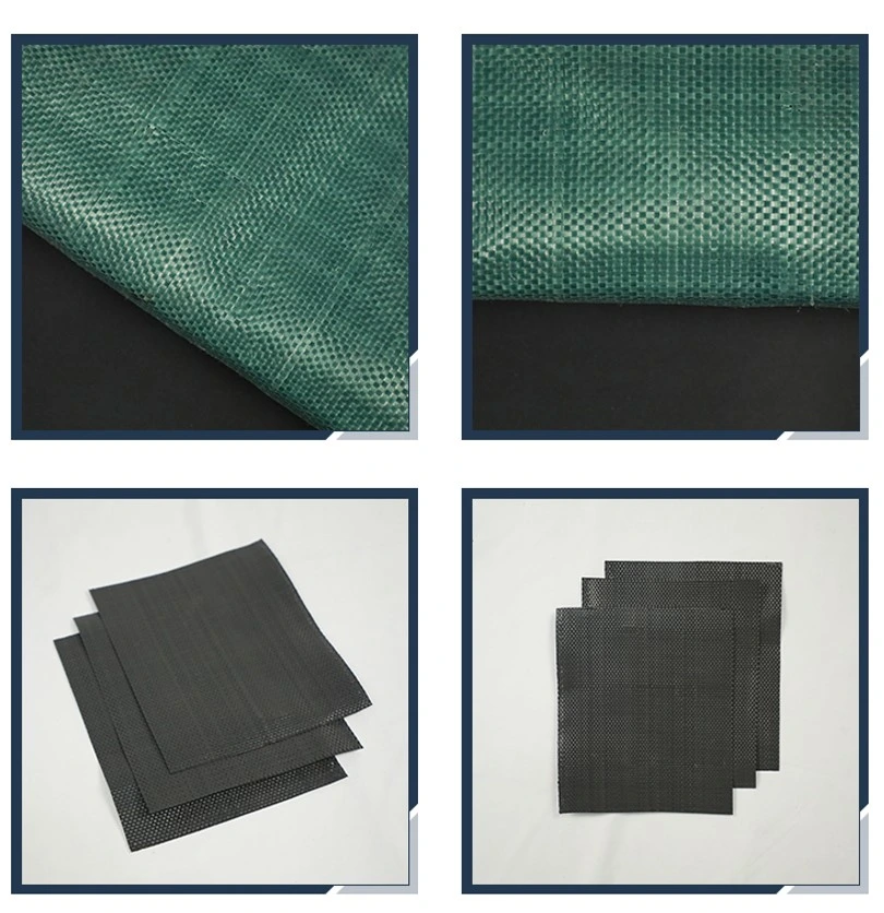  Geotextil tejido PP tejido certificado de la estabilización de la tela para el refuerzo del suelo