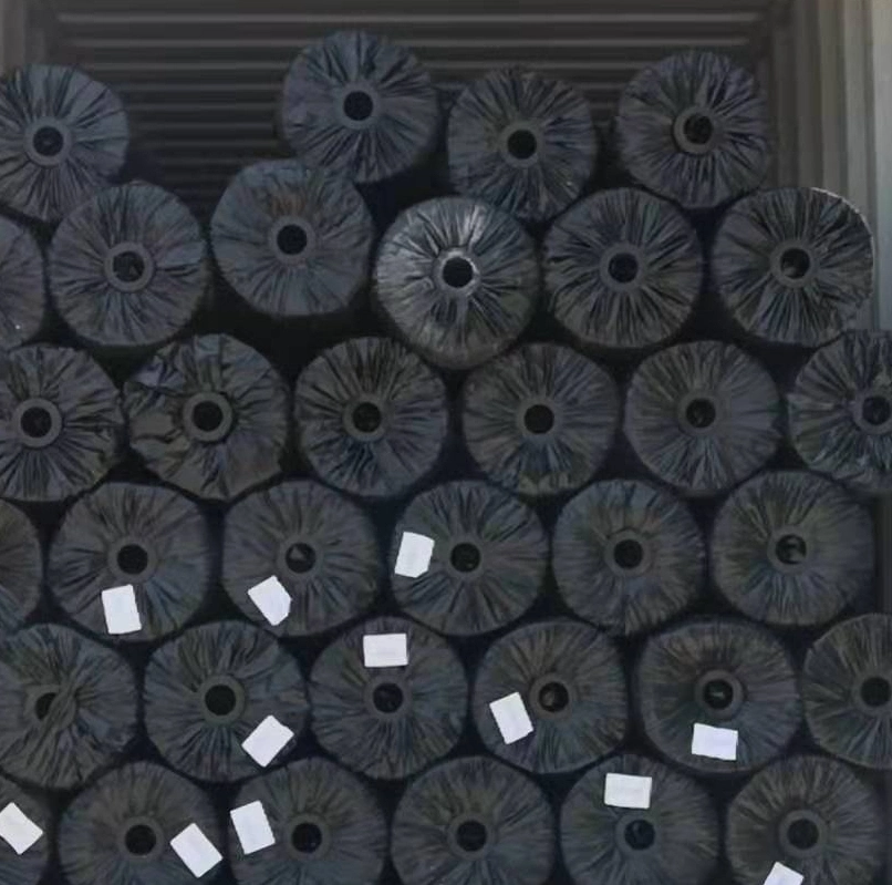Geotextil tejido PP tejido certificado de la estabilización de la tela para el refuerzo del suelo