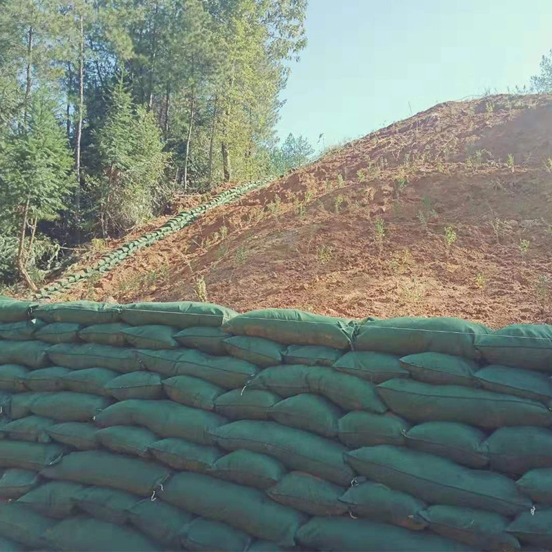 Protección de terraplén Geotextil no tejido Geobag para el refuerzo del sótano 1