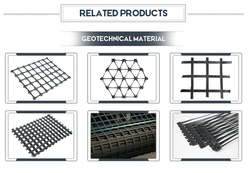CE ISO9001 Geogrid de fibra de vidrio para la construcción de reforzamientos de carreteras 5