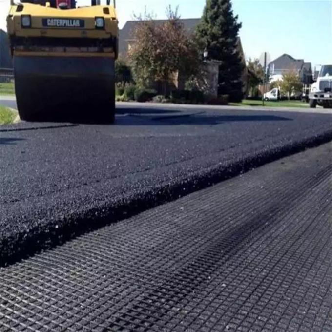 Geogrid de fibra de vidrio de alta resistencia a la tracción para el asfalto 7
