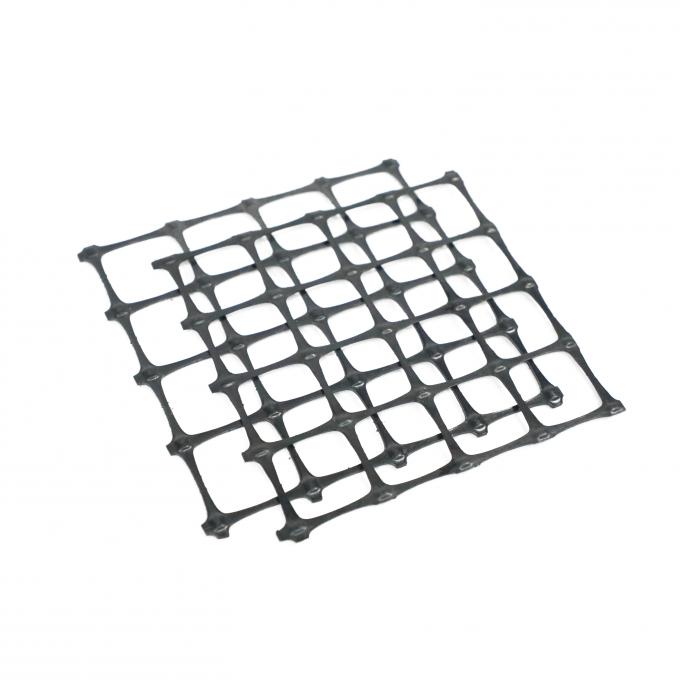 Cuadrícula de malla de 40 kn Biaxal PP Geogrid de plástico para el refuerzo de carreteras 1