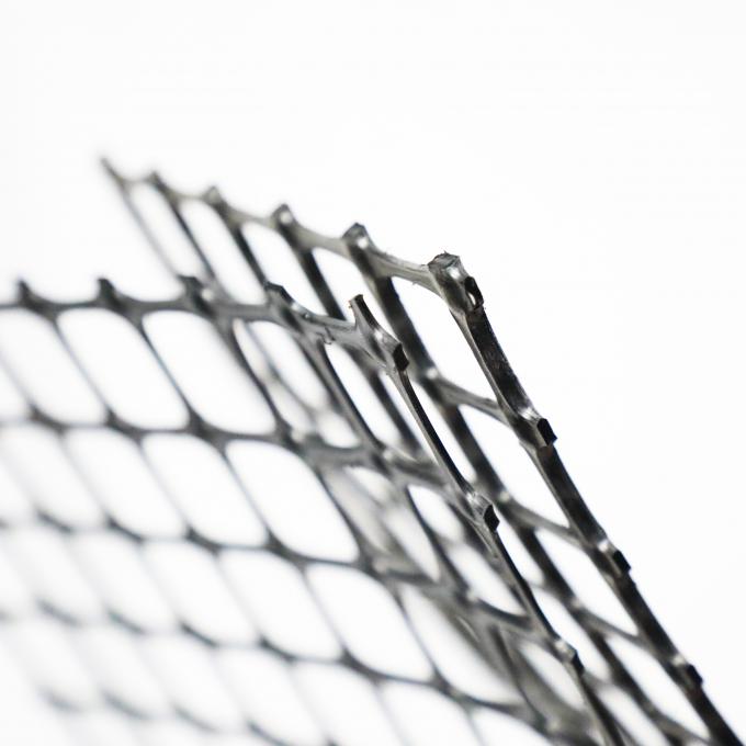 Cuadrícula de malla de 40 kn Biaxal PP Geogrid de plástico para el refuerzo de carreteras 2