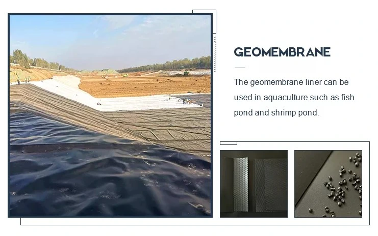 Geomembrana de HDPE impermeable de 0,2 mm - 2,5 mm para vertederos 5