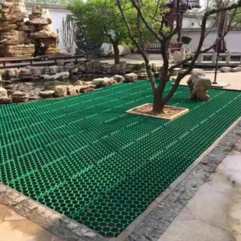 Construcción de carreteras Rejilla de grava, alfombras de hierba para la superficie de la carretera Parking 7