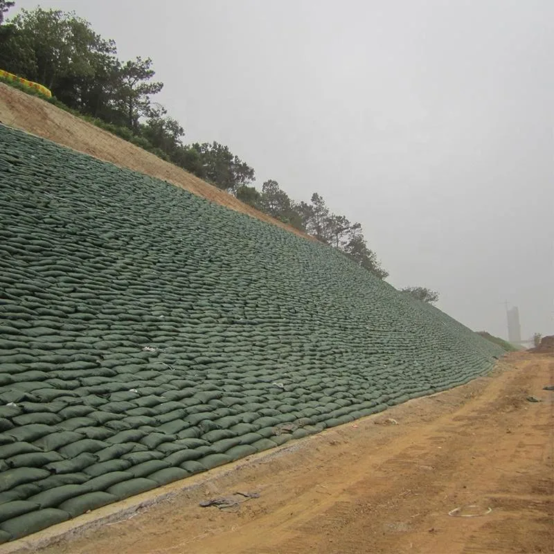ISO9001 / ISO14001 Materiales no tejidos de PET Geobag para el control de inundaciones 3