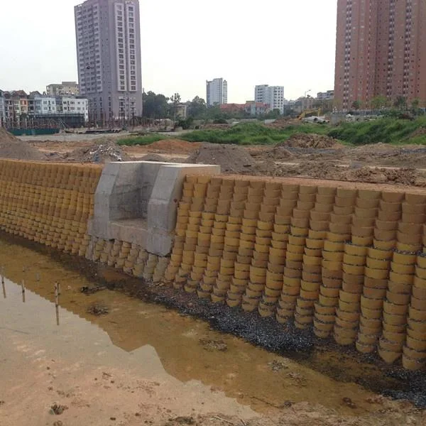 Red de tierra de geocell de plástico HDPE resistente a la corrosión utilizada en la construcción de carreteras 6