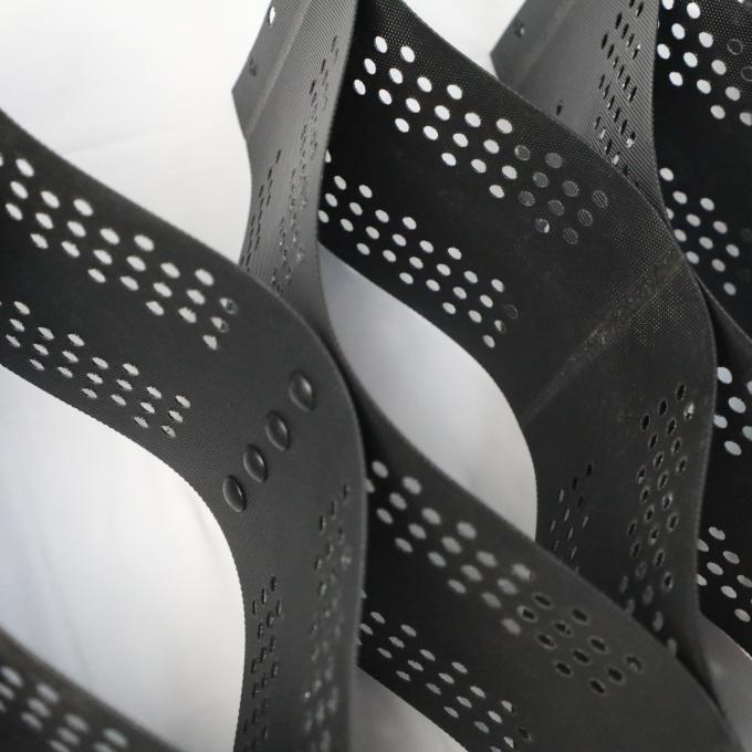 Geocella de HDPE para la construcción de carreteras y muros de retención 0