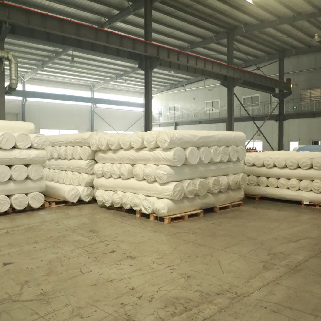 Geogrid de fibra de vidrio biaxial compuesta con geotextil no tejido para refuerzo del suelo/material de construcción vial Geocompos 14