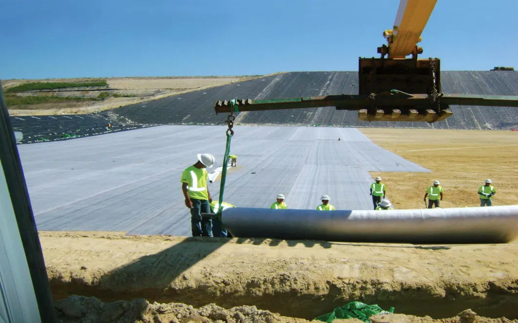 Compuesto de bentonita manta impermeable revestimiento de arcilla geosintética 11