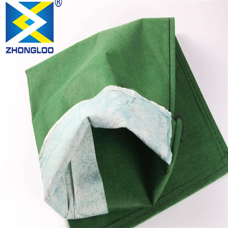 Geobag no tejido Poliéster / PP Geobag para protección de pendientes y presa de hierba para proteger el medio ambiente ecológico 8