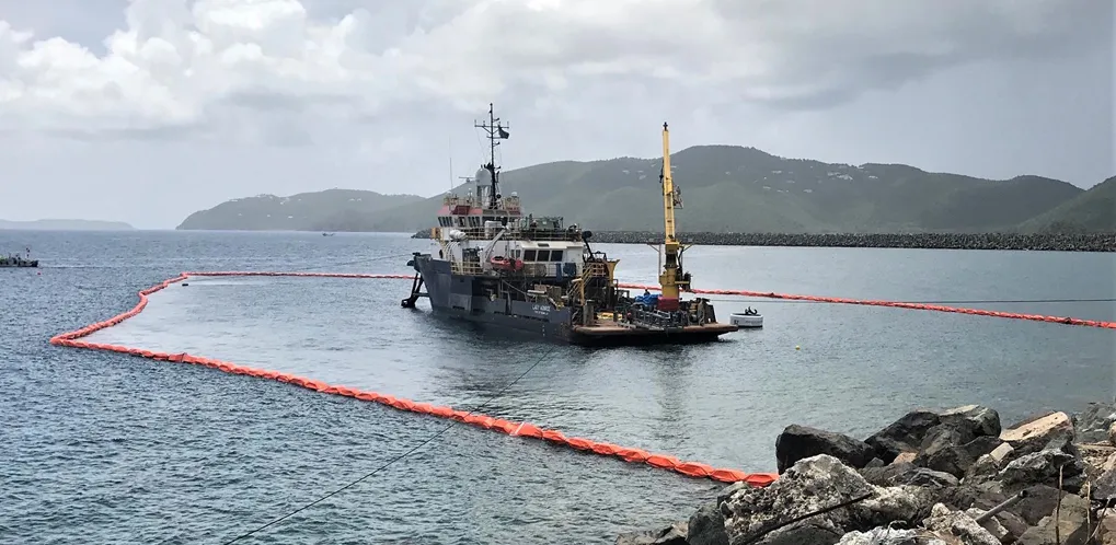 Cortina de sedimento flotante acuático permeable para entornos acuáticos 0