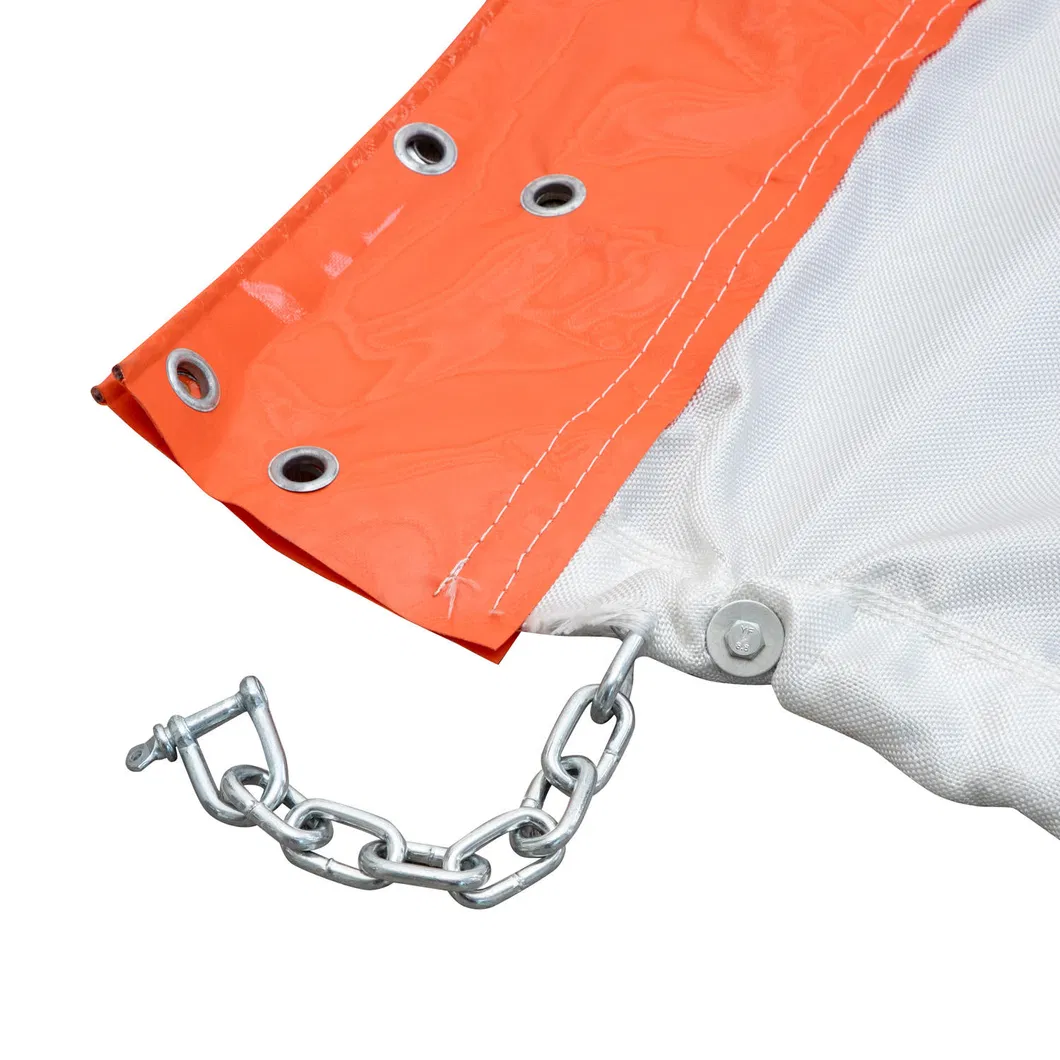 Cortina de sedimento flotante acuático permeable Cortina de sedimento de PVC Cortina de sedimento de boom Cortina de sedimento de PVC Aceite Boom Contención de aceite Valla de sedimento 2