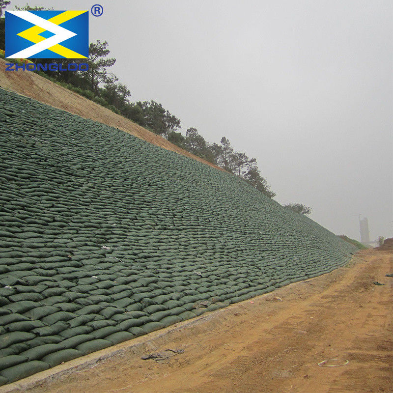 filtro no tejido de Geobag del geotextil del 1050x700cm para la protección de la cuesta