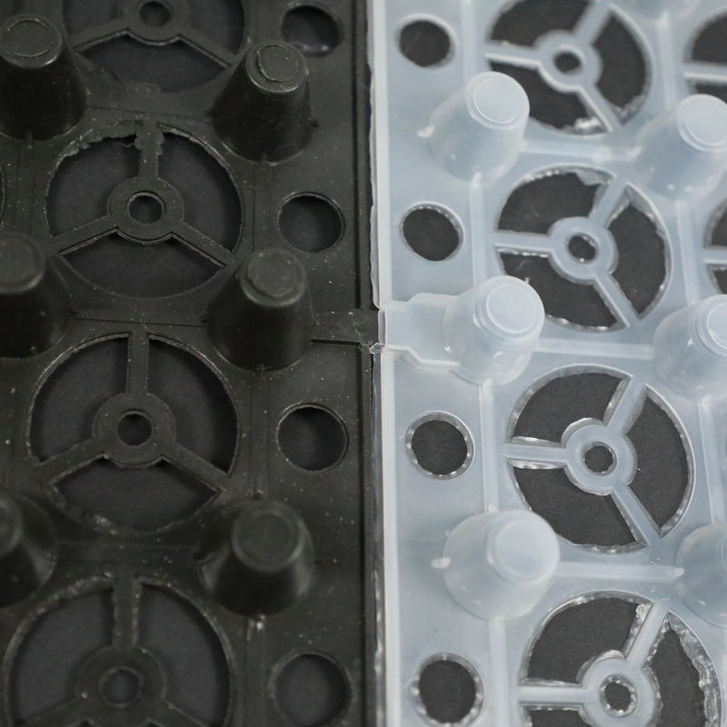 El tablero formado hoyuelos almacenamiento del drenaje del HDPE de la membrana del drenaje del agua para la prenda impermeable constructiva protege