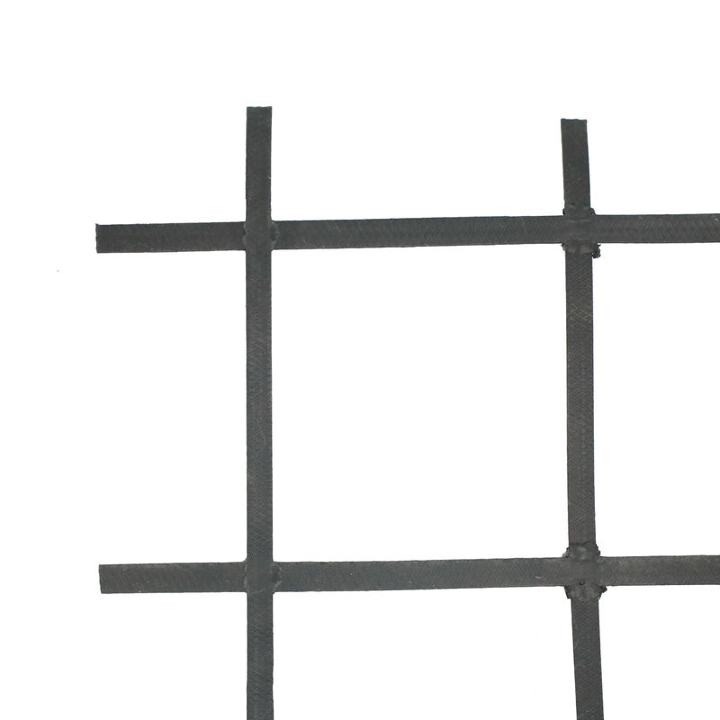 Geogrid de soldadura plástico de acero para la plataforma de base plástica de acero de Geogrid del pavimento de camino reforzó Geogrids bidireccional