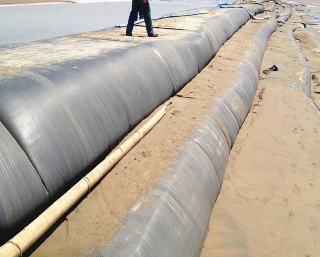 Los bolsos de desecación dragados de Geotube del geotextil sedimentan bolsos de filtro