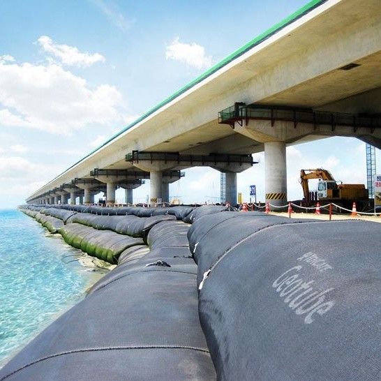 Envase de desecación Geotube del precio de fábrica para el filtro del barro de las aguas residuales