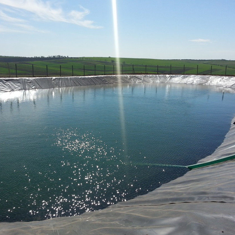 Revestimiento de estanques de geomembrana HDPE impermeable para tanques de agua Granja de camarones de pescado 0,2 - 2,5 mm