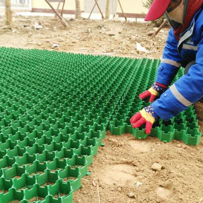 Construcción de carreteras Rejilla de grava, alfombras de hierba para la superficie de la carretera Parking