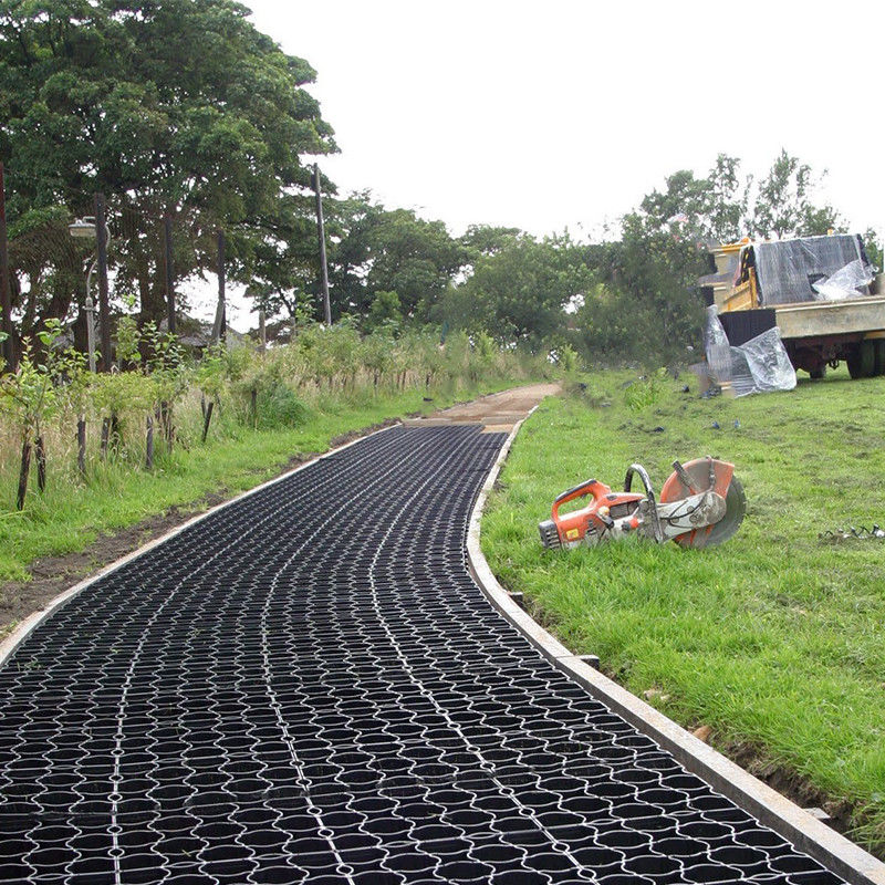 Construcción de carreteras Rejilla de grava, alfombras de hierba para la superficie de la carretera Parking
