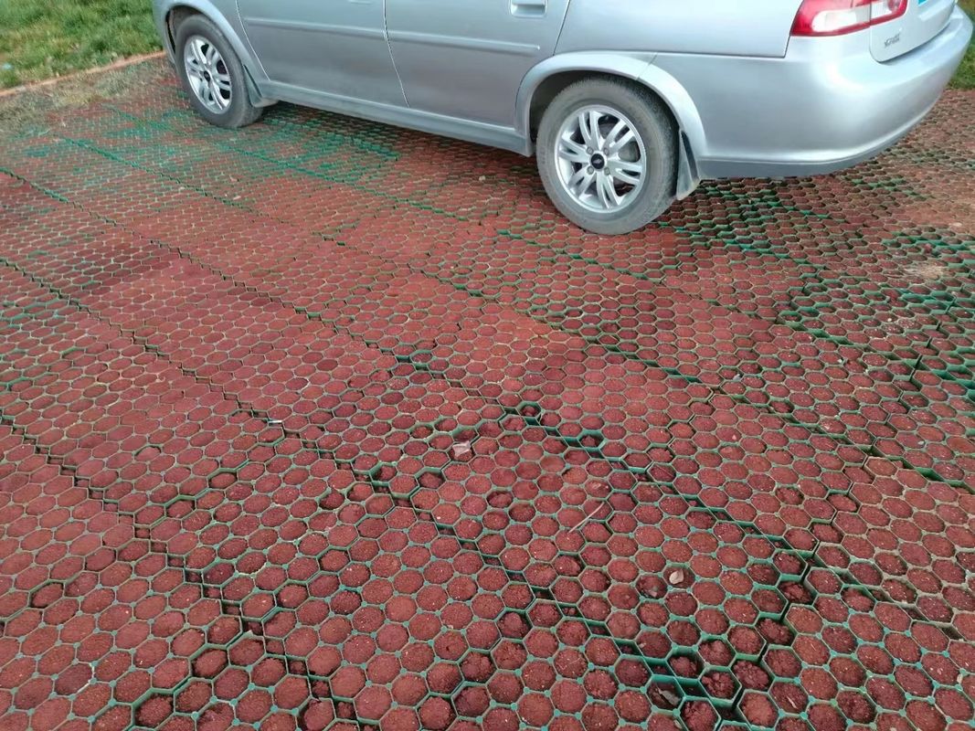Construcción de carreteras Rejilla de grava, alfombras de hierba para la superficie de la carretera Parking