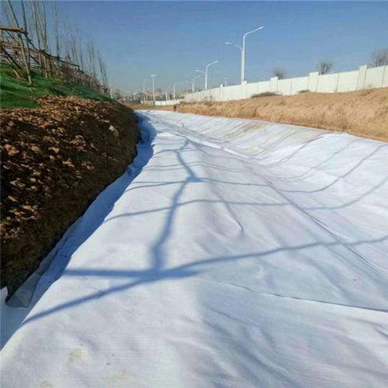 Materiales geosintéticos de alta resistencia Carreteras Pavimentación de carreteras Construcción de carreteras PP PET Fibra no tejida Geotextil Precio