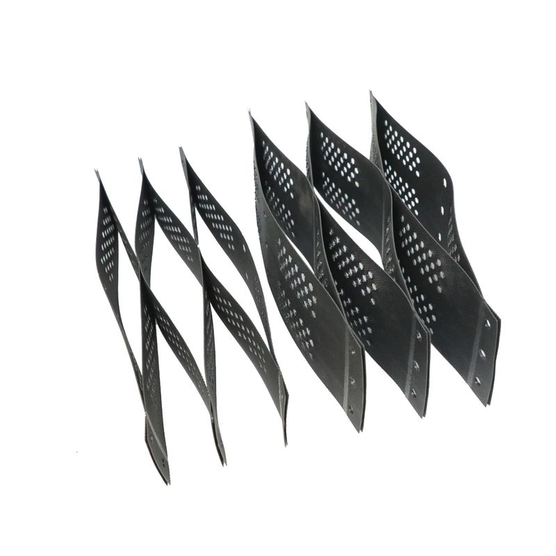 HDPE negro perforado con textura de pendiente estable geocell geocell geocel para ingeniería civil