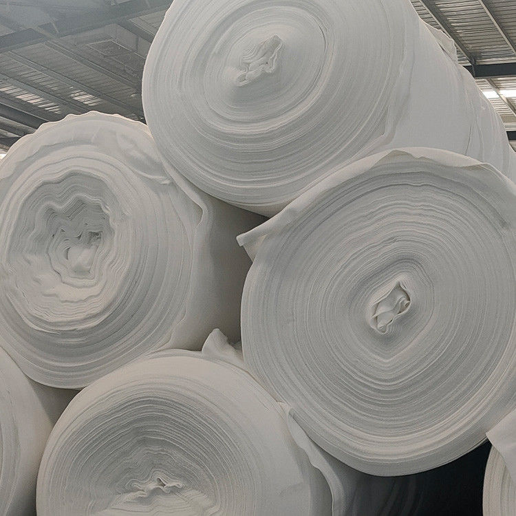 Geotextil Geotextil Geofábrica Resistencia a los rayos UV Poliéster corto / aguja de grapa perforada Geotextil no tejido