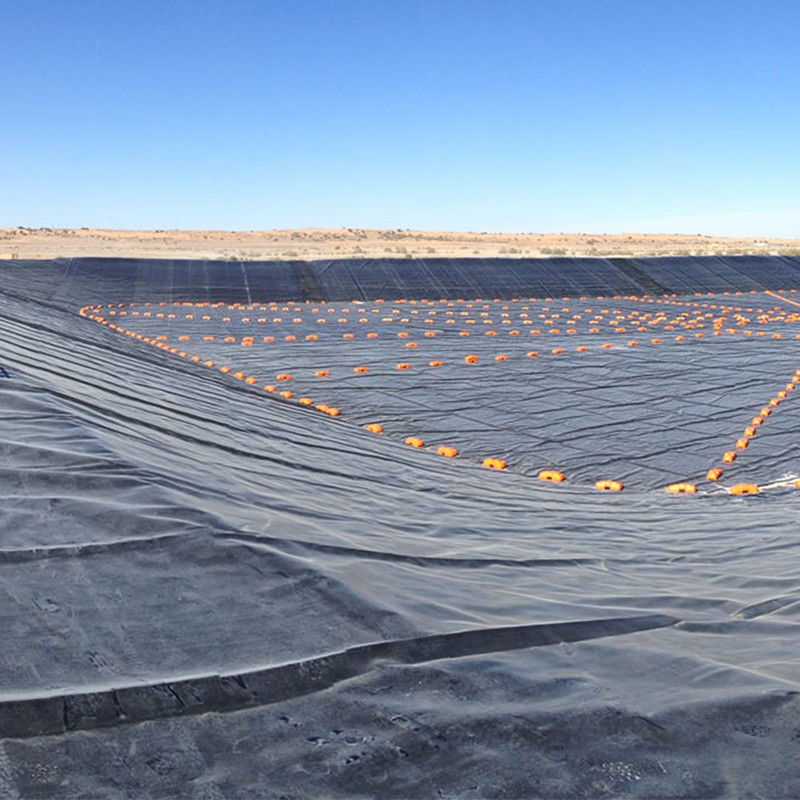 Geomembrana 100% virgen ASTM anti filtración impermeable HDPE LDPE LLDPE para la minería de vertederos