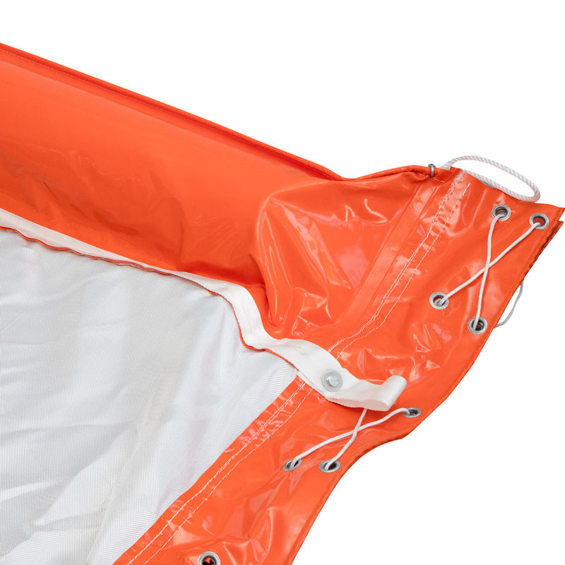 Cortina de sedimento flotante acuático permeable para entornos acuáticos