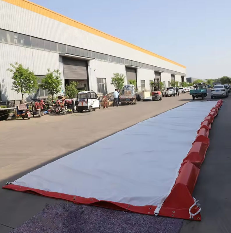 Cortina de sedimento flotante acuático permeable para entornos acuáticos