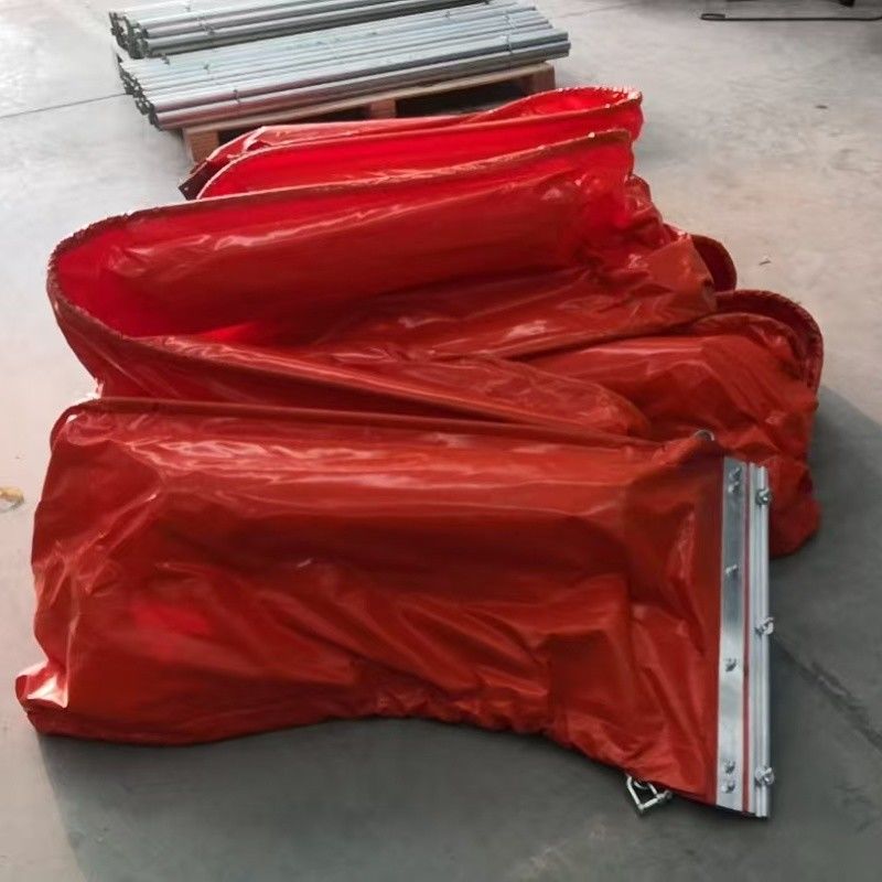 Cortina de sedimento flotante acuático permeable Cortina de sedimento de PVC Cortina de sedimento de boom Cortina de sedimento de PVC Aceite Boom Contención de aceite Valla de sedimento