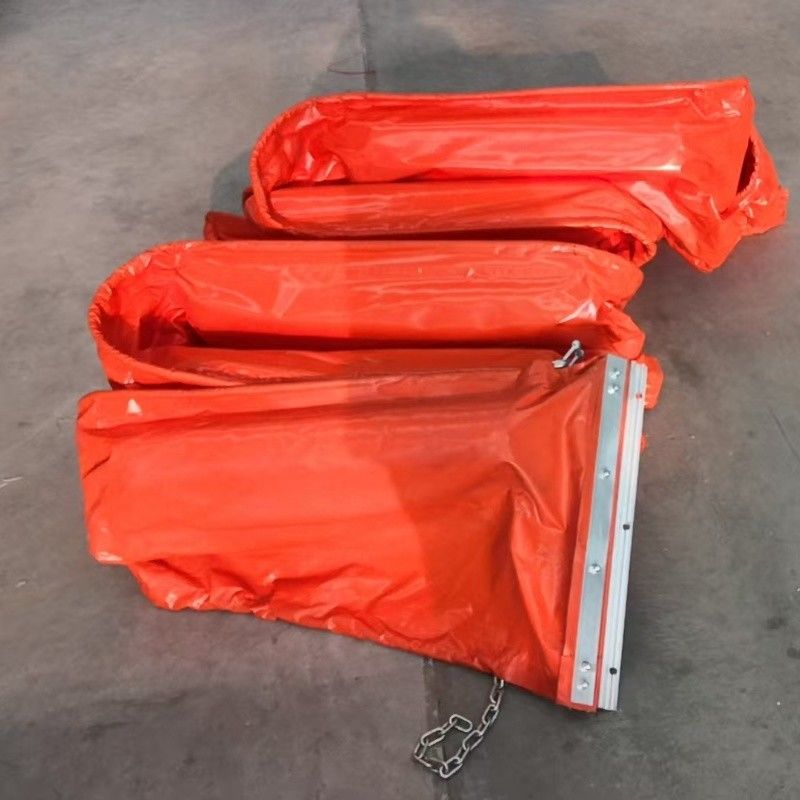 Cortina de sedimento flotante acuático permeable Cortina de sedimento de PVC Cortina de sedimento de boom Cortina de sedimento de PVC Aceite Boom Contención de aceite Valla de sedimento