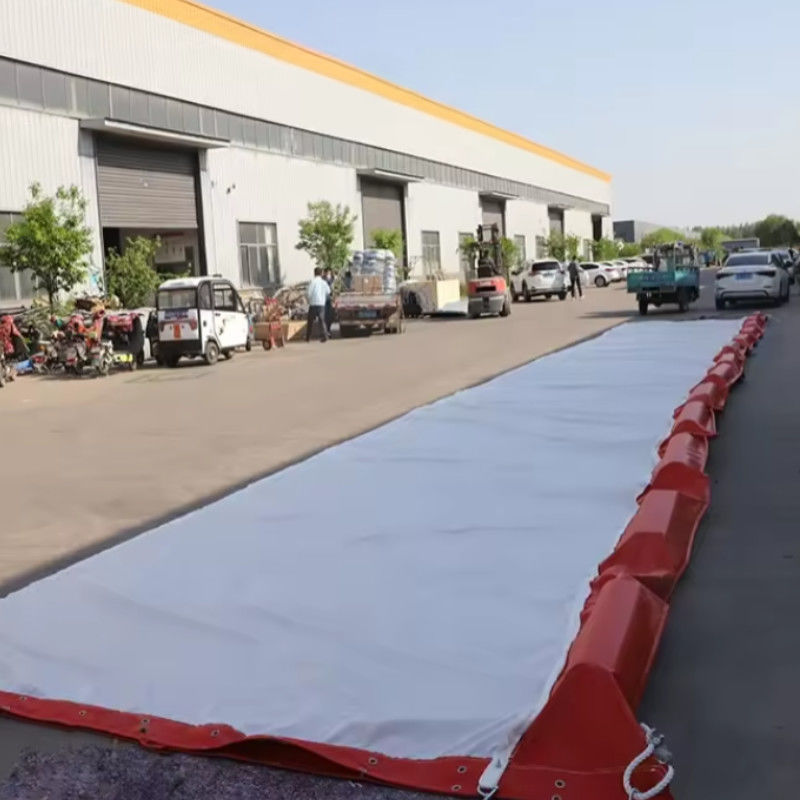 Cortina de sedimento flotante acuático permeable Cortina de sedimento de PVC Cortina de sedimento de boom Cortina de sedimento de PVC Aceite Boom Contención de aceite Valla de sedimento