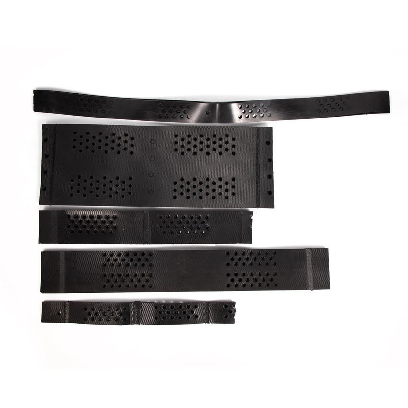 250mm 75mm 100mm 150mm Hdpe Geocell de alta textura HDPE Rejilla de grava de honeycomb de plástico Geocell Precio directo de fábrica