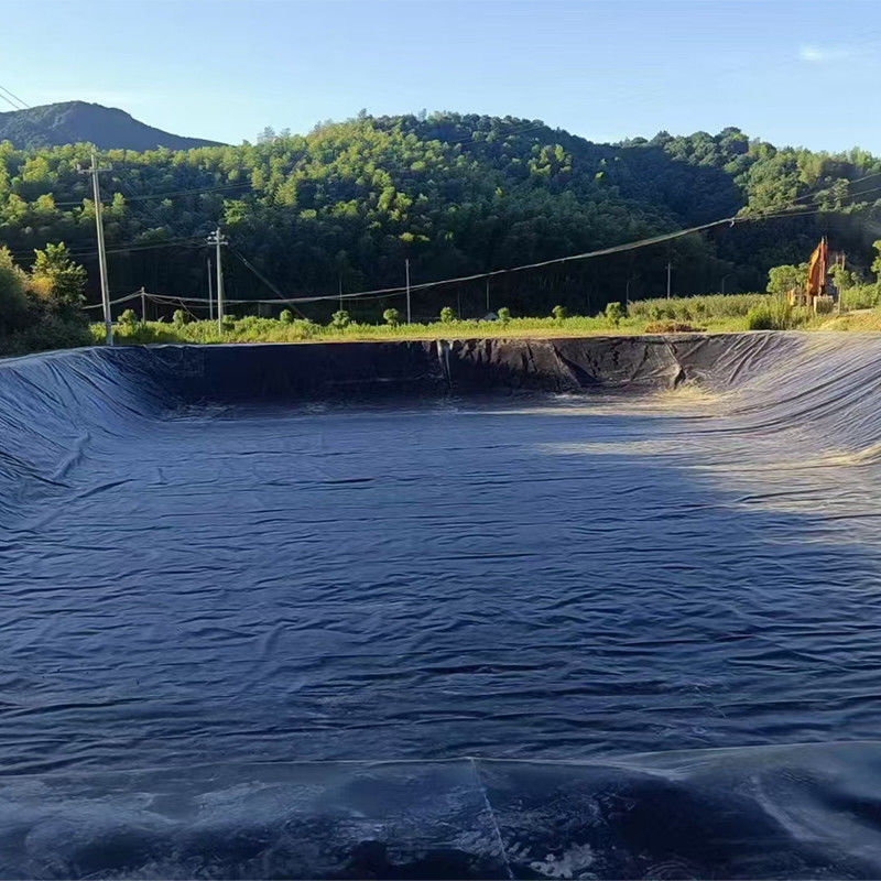 Liner de estanque de geomembrana de HDPE de 1,0 mm de espesor con material 100% virgen para el canal de agua