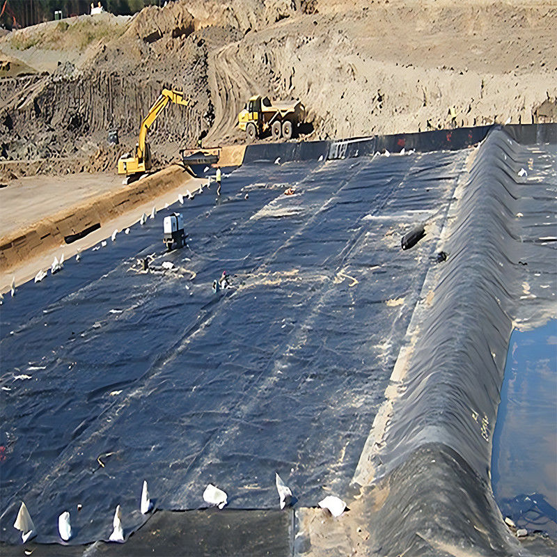 Liner de estanque de geomembrana de HDPE de 1,0 mm de espesor con material 100% virgen para el canal de agua