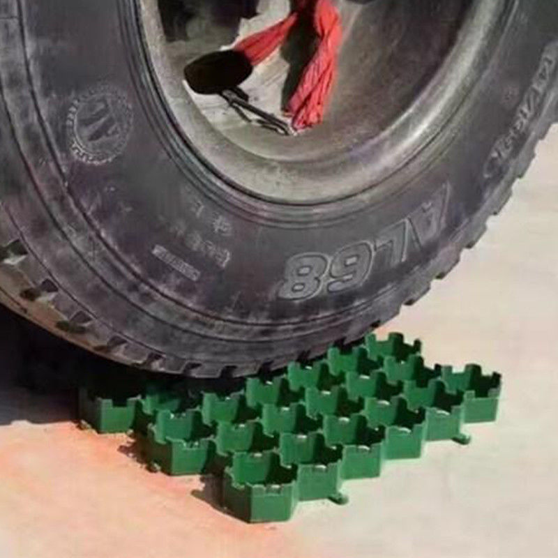 38mm/48mm/68mm Redes de césped de plástico Alfombras de protección de césped HDPE Pavers Redes para el sistema de refuerzo del suelo