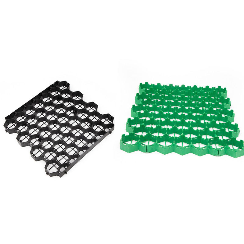 38mm/48mm/68mm Redes de césped de plástico Alfombras de protección de césped HDPE Pavers Redes para el sistema de refuerzo del suelo