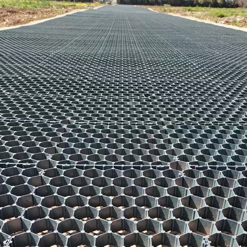 Placas de pavimentación de césped de tierra permeable grava hierba de plantación de rejilla de molde para el suministro de la fábrica de camino de entrada