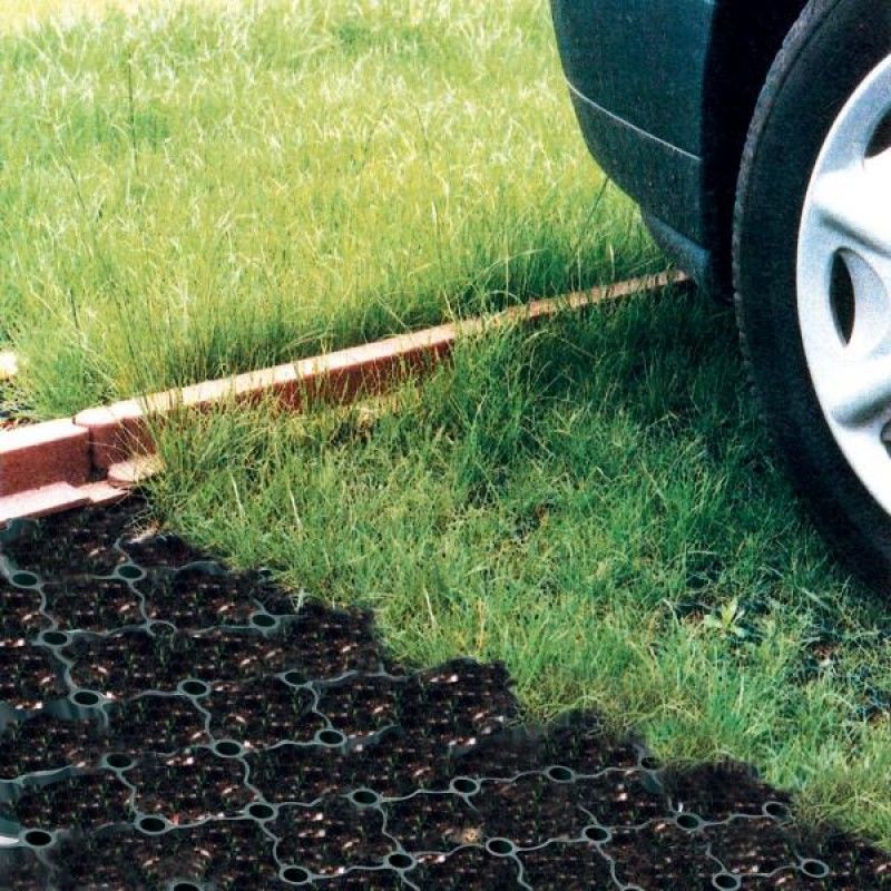 Adoquines de HDPE, rejilla para césped, geomalla de poliéster, plástico para estacionamiento, salida de incendios, venta al por mayor, paisaje, geocelda de suelo, rejilla para paddock de grava