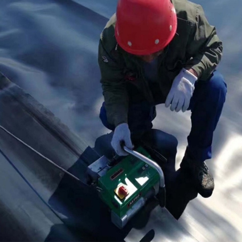 Liner de geomembrana de HDPE para aplicaciones de acuicultura, piscifactorías, estanques, presas, piscinas y contención de agua