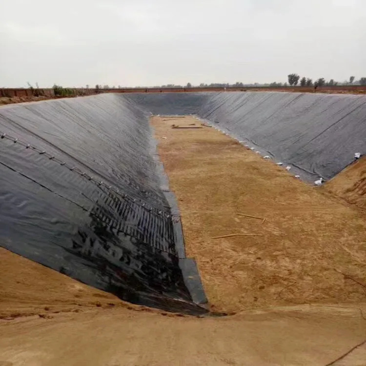 Liner de geomembrana de HDPE para aplicaciones de acuicultura, piscifactorías, estanques, presas, piscinas y contención de agua