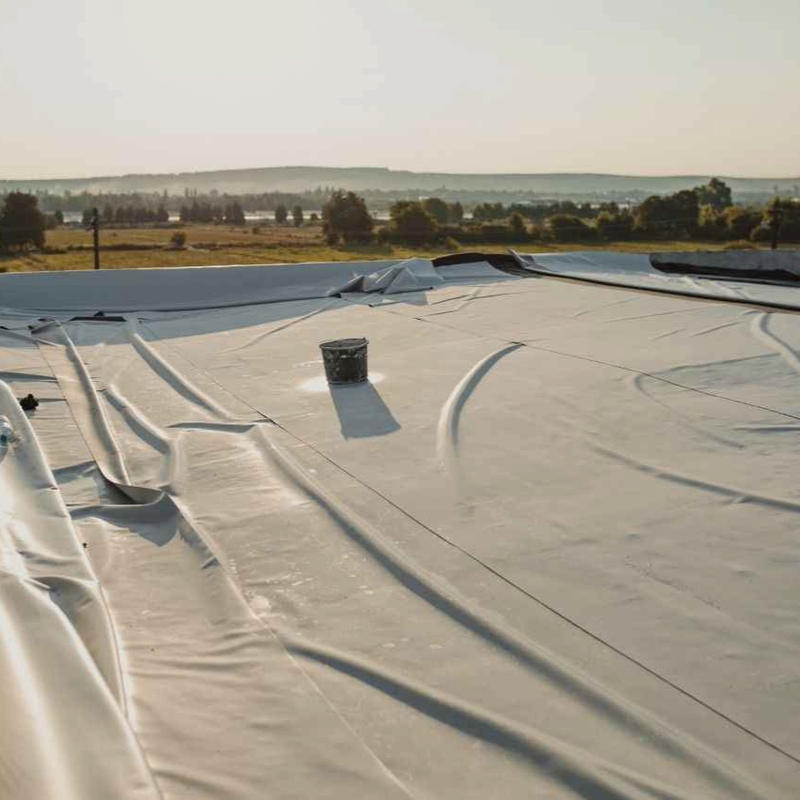 Liner de geomembrana de HDPE para aplicaciones de acuicultura, piscifactorías, estanques, presas, piscinas y contención de agua