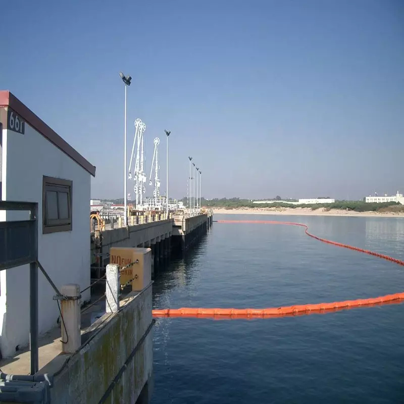 Cortina de sedimento flotante de PVC Tipo Cortina de sedimento para la contaminación de agua Marina Cortina de sedimento flotante Río Cortinas de turbidez Barreras