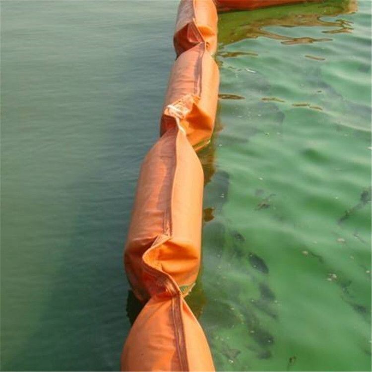 Cortina flotante de sedimentos de PVC, barrera de contención de aceite inflable rellena de espuma, cortina flotante de sedimentos, pantallas de control de la contaminación, barreras de turbidez, cortina flotante de sedimentos para basura