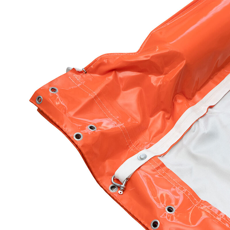 Cortina de sedimento flotante Control de la contaminación del agua Boom de aceite PVC Permeable Acuático Cortina de sedimento flotante